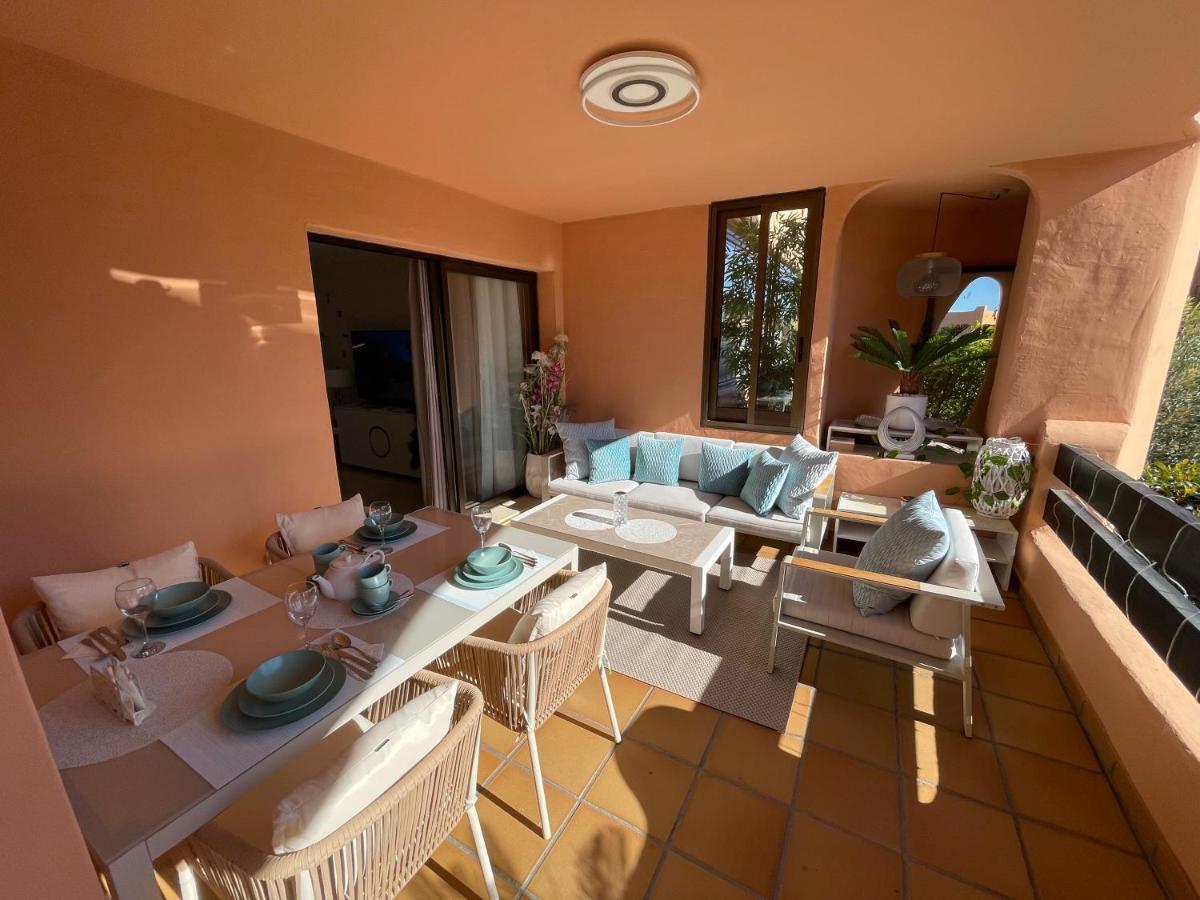 Casares Beach Golf Apartment With Private Garden Direct Pool Access エクステリア 写真